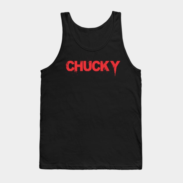 chucky red blood Tank Top by zildiankarya